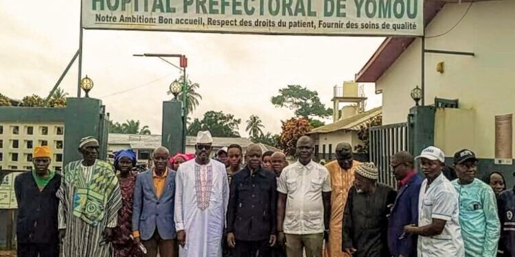🇬🇳Hôpital préfectoral de Yomou : Dr Péma Grovogui officiellement installé à la tête de la l’hôpital l