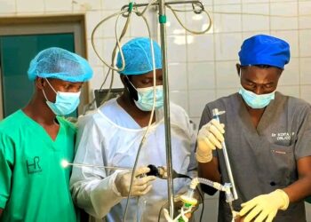 🇬🇳Bloc opératoire : Une collaboration réussie entre ORL et Anesthésie‑Réanimation