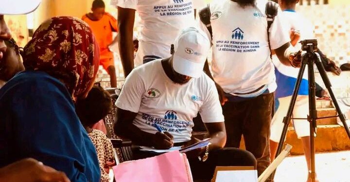 🇬🇳Kindia : Plus de 36 000 enfants rattrapés grâce à la vaccination de routine