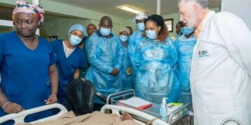 🇬🇳Santé publique : La ministre au chevet des patients transférés du CHU Ignace Deen