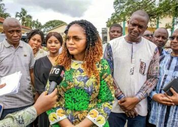 🇬🇳Reconstruction du CHU Ignace Deen : La Ministre de la santé évalue l’état d’avancement au Camp Camayenne