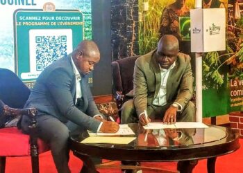 Signature de la 1ère cohorte des agriculteurs : « C’est le début d’un accompagnement qui, nous l’espérons, changera…» dixit Boubacar Biro Baldé, DG de Kumy