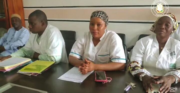 🇬🇳Faranah : Quatre infirmières d’État promues surveillantes des pavillons hospitaliers