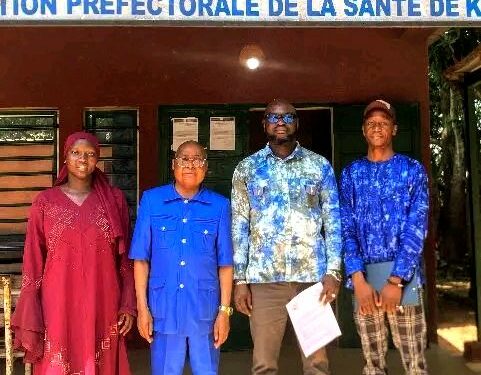 🇬🇳Kindia : Une convention de partenariat entre CVED-Guinée et les autorités sanitaires
