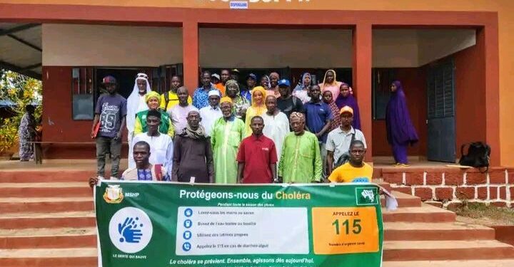 🇬🇳Guinée : Déploiement des mesures préventives contre le Choléra dans les zones à risque
