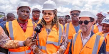 🇬🇳N’Zérékoré : suivi de la construction du futur Hôpital régional de référence