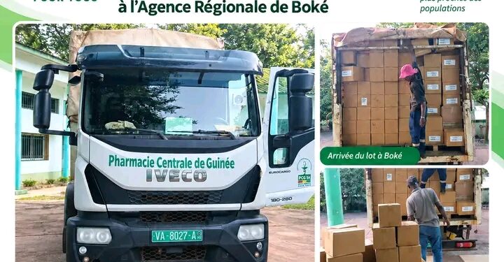 🇬🇳Guinée : La Pharmacie Centrale assure l’approvisionnement continu des structures sanitaires