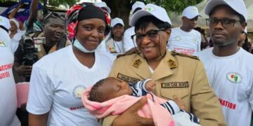 🇬🇳Étape de Kankan : Lancement officiel de la campagne de vaccination intensifiée