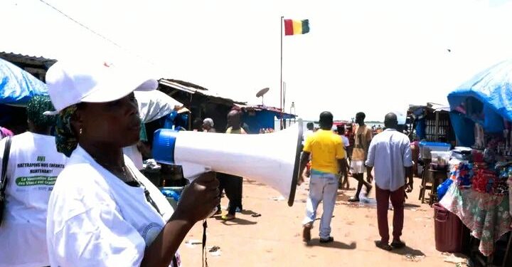 🇬🇳GUINÉE : L’OMS mise sur les relais communautaires pour rattraper les enfants non vaccinés