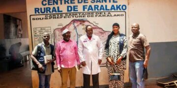 🇬🇳Kankan : L’Initiative Expertise France en mission de supervision du projet d’accompagnement des femmes enceintes