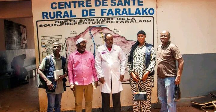 🇬🇳Kankan : L’Initiative Expertise France en mission de supervision du projet d’accompagnement des femmes enceintes