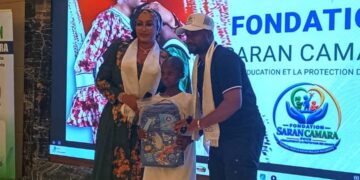 Protection des Enfants : La Fondation Saran Camara lance officiellement ses activités avec un don à 100 enfants