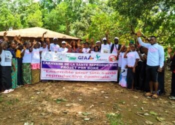🇬🇳Boké : Une caravane pour la santé reproductive et l’allaitement maternel