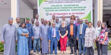 🇬🇳Conakry : Validation du programme de formation continue en urgences hospitalières