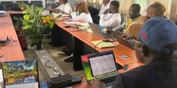🇬🇳L’Hôpital Régional de Kankan reçoit une mission du Ministère de la Santé