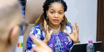 🇬🇳Conakry : La ministre du la santé reçoit une mission du Fonds Ministèr